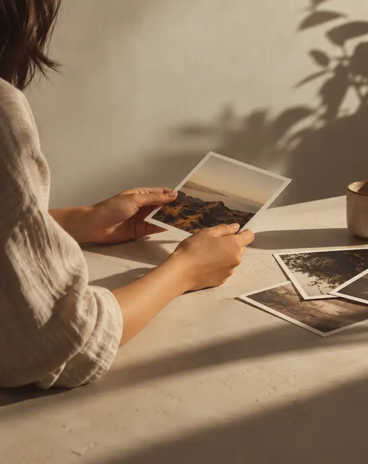 Example content carousel with balanced type and imagery.